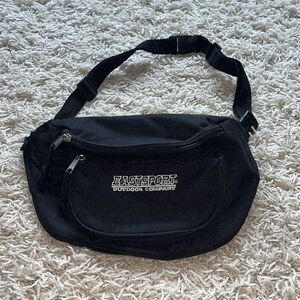 EastSport Fanny Pack Waist Pack Bag Black